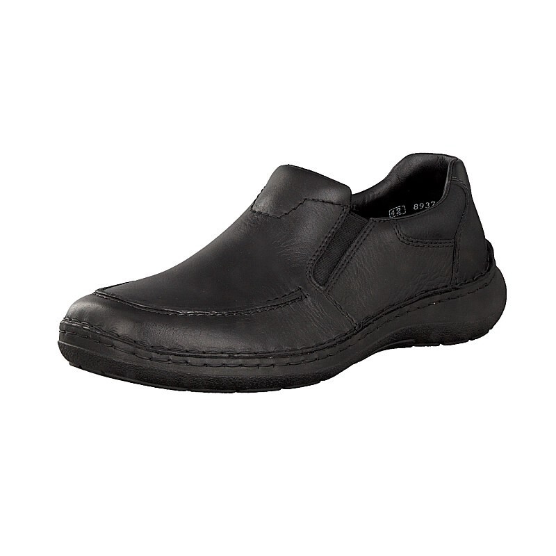 Panske Slip On Rieker 03064-01, Čierne
